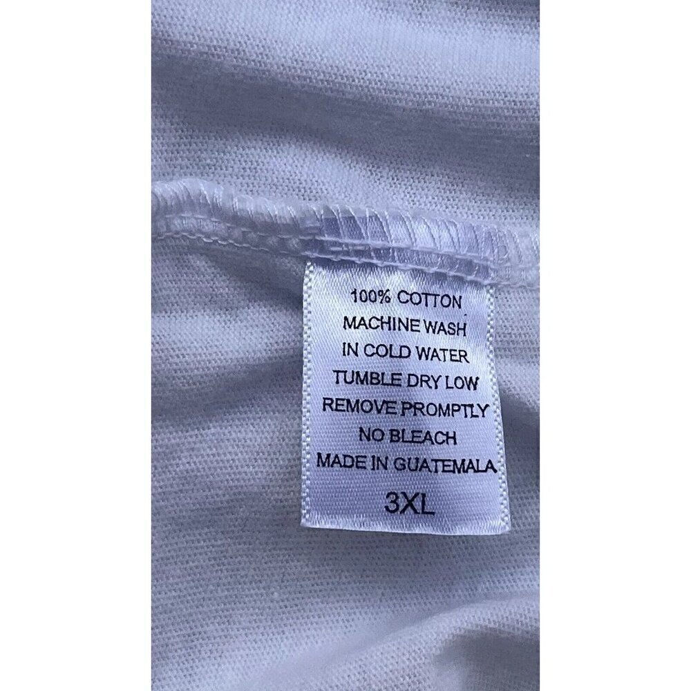 Hollywood Cartel Pin Ballen White T-Shirt Men’s Vintage 90s Size 3XL - Picture 13 of 16